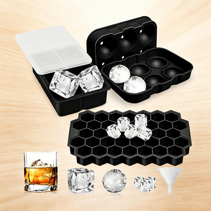 Silikon-Eiswürfelform-Set