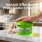 Effortless Press Garlic Chopper