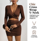 Elegantes, figurbetontes Kleid mit hohem Bund
