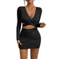 Elegantes, figurbetontes Kleid mit hohem Bund