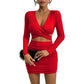 Elegantes, figurbetontes Kleid mit hohem Bund