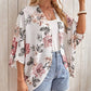 🌸Women's Floral Print Loose Fit Cover Up Top