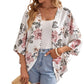 🌸Women's Floral Print Loose Fit Cover Up Top