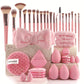 📢📢50 % Rabatt!! 🥳🎀 All-in-One Make-up-Pinsel- und Schwamm-Set