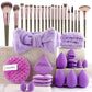 📢📢50 % Rabatt!! 🥳🎀 All-in-One Make-up-Pinsel- und Schwamm-Set