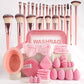 📢📢50 % Rabatt!! 🥳🎀 All-in-One Make-up-Pinsel- und Schwamm-Set
