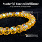 Handgefertigtes Armband aus elastischen Kristallperlen, Schmuck im maritimen Stil