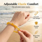 Handgefertigtes Armband aus elastischen Kristallperlen, Schmuck im maritimen Stil