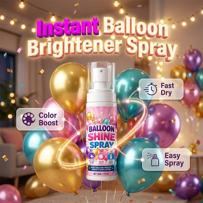 Ballonglanzspray – Lang anhaltender Aufheller
