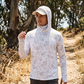 🛡️ UV-Schutz Shirt Herren Damen – Mit Kapuze & Face Mask, 360° Schutz, Ice Cooling, 4-Wege-Stretch, UPF 50+, für Laufen, Radfahren, Angeln