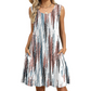 ⏰ Nur für kurze Zeit: 50 % Rabatt! 👗✨ Lässiges, ärmelloses Damenkleid in lockerer Passform – fließend, luftig und figurschmeichelnd mit Seitentaschen ☀️🌴