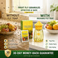 ❄️Sommerfrische 40% Rabatt!🌿Wiederverwendbare Fliegenfalle mit Lockstoff – Insektizidfreier Fruchtfliegenfänger für Küche, Terrasse & Garten
