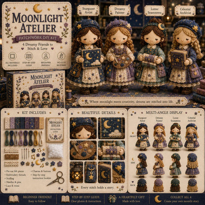 🎁 Heißes Angebot – 49 % Rabatt🧵 Serie Miniaturwelten Patchwork DIY-Sets