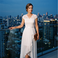 Elegantes Spitzen-Abendkleid