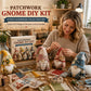 DIY Patchwork Gnome Sewing Kit