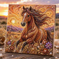 🏆 Letzter Tag Sonderpreis 17,99 £ 🦉💛 Highland Cow Pearl Art DIY-Set – Entspannendes Bastelprojekt zur Gestaltung atemberaubender Küstenkunstwerke (📦 2 kaufen, versandkostenfrei)