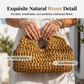 👜 JETZT 50 % RABATT! 🏆 Handgewebte Strohhandtasche für Damen – Natürlich, leicht und geräumig – Perfekt für Strand, Sommerausflüge oder den Wochenmarkt – Boho-Chic 🌾
