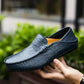 Handgefertigte Lederslipper für Herren im Mailänder Stil