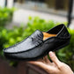 Handgefertigte Lederslipper für Herren im Mailänder Stil