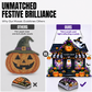 Halloween DIY Glitzer-Kunst-Hängeornament-Set