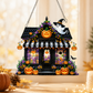 Halloween DIY Glitzer-Kunst-Hängeornament-Set