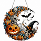 Halloween DIY Glitzer-Kunst-Hängeornament-Set