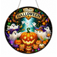 Halloween DIY Glitzer-Kunst-Hängeornament-Set