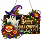 Halloween DIY Glitzer-Kunst-Hängeornament-Set
