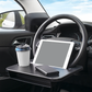 2-in-1 Car Steering Wheel Tray & Seat Gap Filler