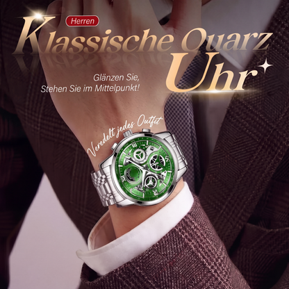 📢📢40% RABATT !! ⏰Klassische Quarzuhr für Herren🕰️