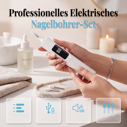 💅 2 kaufen, 1 gratis! Elektrischer Nagelfräser für Nagelpilz & Maniküre – zum Schleifen, Polieren & Entfernen von Gelnägeln✨
