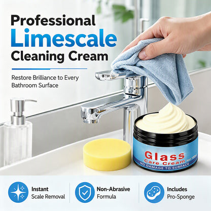 Streifenfreie Glaspflegecreme