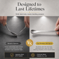 Stainless Steel Hammered Dessert Spoon
