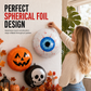 22-Zoll-4D-Augapfel-Ballons für Halloween-Dekorationen