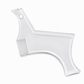 Einfach zu bedienende Bartformungsvorlage beard razor emoji