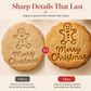 Christmas Cookie Cutter Mold Set