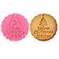 Christmas Cookie Cutter Mold Set